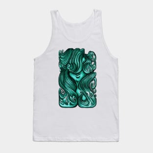 Luscious Locks - Arcadia Green Tank Top